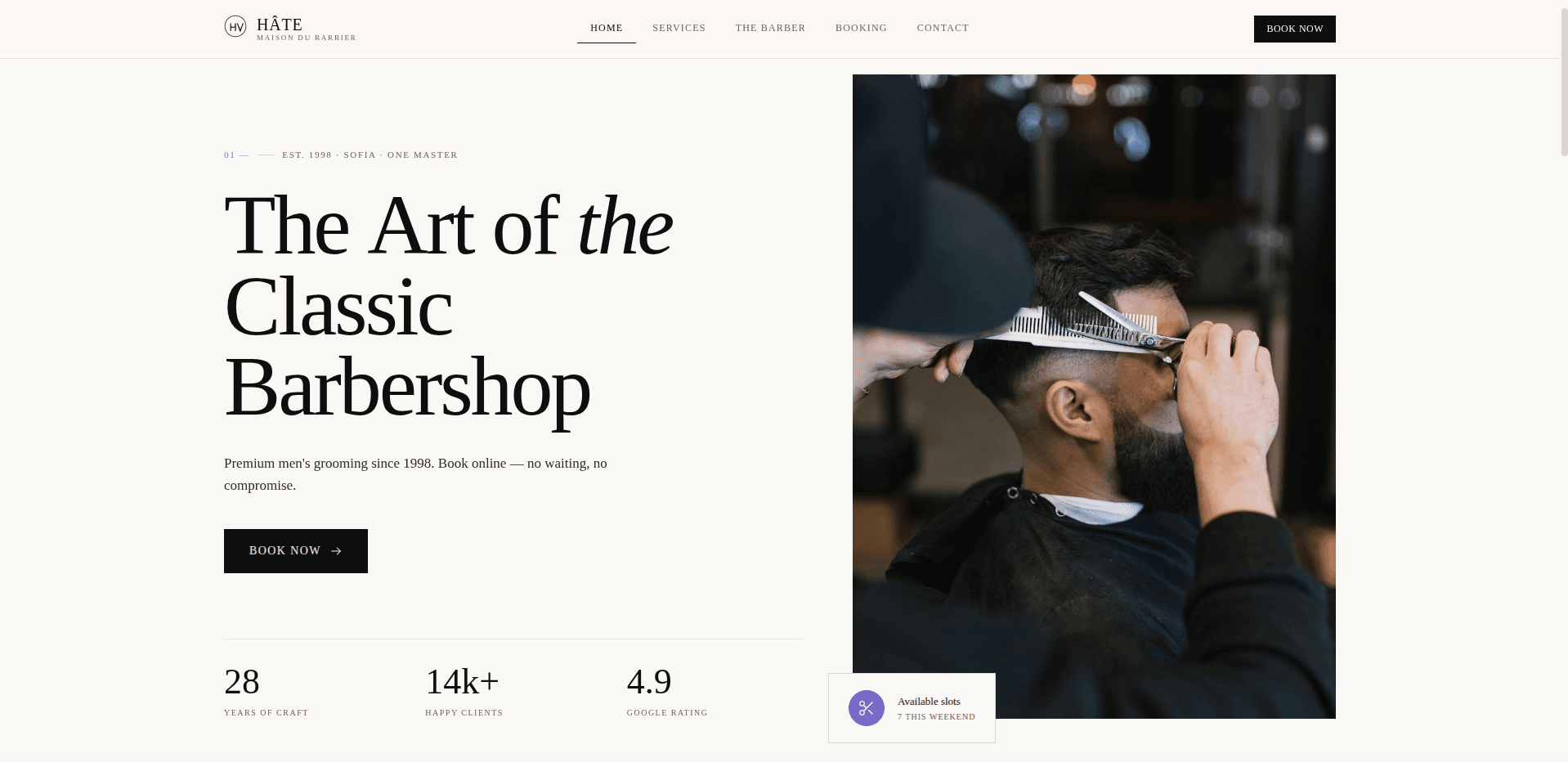 Project: Hate Barber